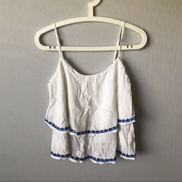 NWOT Abercrombie Layered Tank Top - Picture 2 of 6